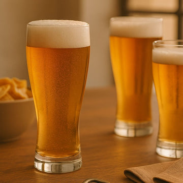 Jogo de 6 Copos de Cerveja Bravo Crisa 320ml