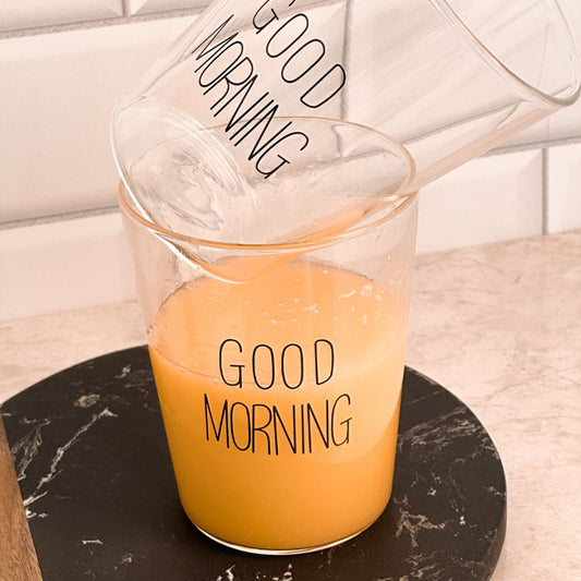Conjunto de 2 Copos Good Morning  400ML