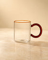 Caneca com Alça de Vidro Borossilicato 350 ml