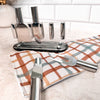 Jogo de Facas para Queijo de Inox com Suporte