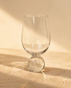 Taça de Vidro Bubble com Base em Esfera 400 ml