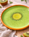 Prato Kiwi em Cerâmica
