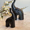 Escultura Decorativa de Elefante em Cerâmica