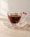 Jogo de Xícaras de Café Chérie em Cristal