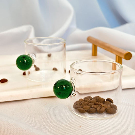 Conjunto de 2 Xícaras Ball 100ml - Verde