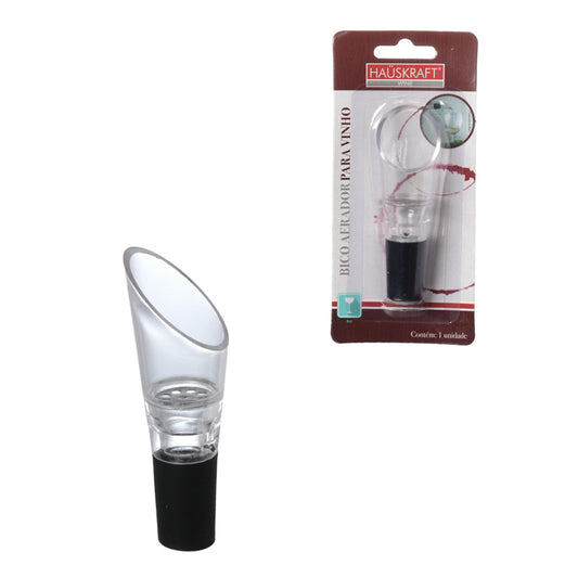 Aerador de Vinho de Bico com Encaixe na Garrafa