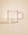 Caneca com Alça de Vidro Borossilicato 350 ml