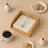 Porta Guardanapo de Bambu com Haste de Metal para Mesa