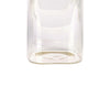 Porta Mantimentos de Vidro Quadrado com Tampa de Bambu 1,1 Litro
