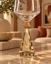 Taça de Vinho Verona em Cristal com Base Colorida 595 ml