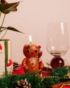 Vela Decorativa de Natal Gingerbread