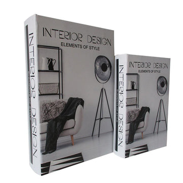 Caixa Livro Interior Design  - P