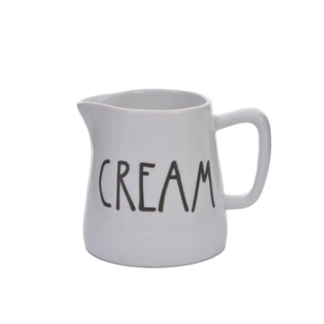Cremeira de Cerâmica Happy Cream Branca