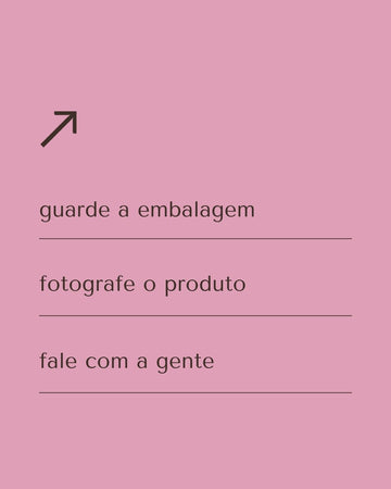 A caixa chegou e o produto veio avariado?