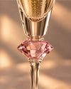 Taça de Champanhe Prisma em Cristal