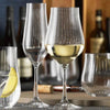 Jogo de 6 Taças de Cristal para Vinho 550ml Tulipa Optic
