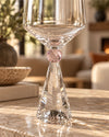 Taça de Vinho Verona em Cristal com Base Transparente 595 ml