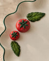 Travessa Tomato Oval em Porcelana