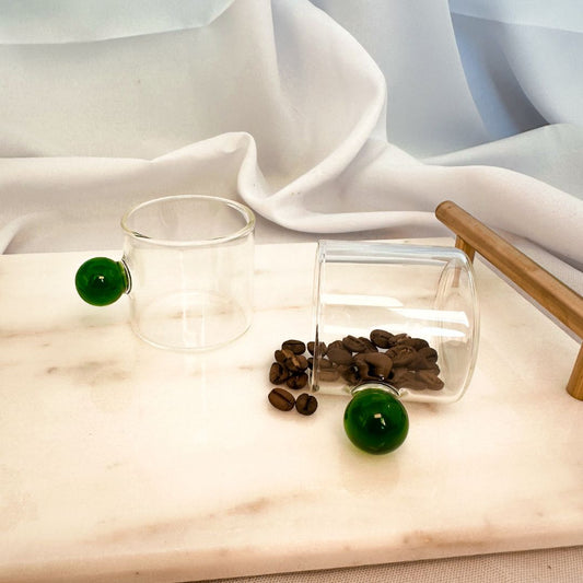 Conjunto de 2 Xícaras Ball 100ml - Verde