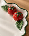 Travessa Tomato Retangular em Porcelana